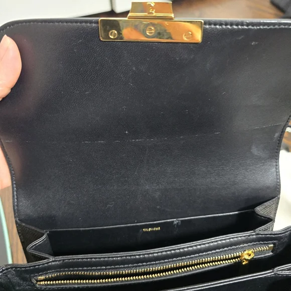 Celine Medium Triomphe Shoulder Bag Lizard - Picture 8 of 15